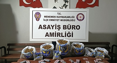 MENEMEN'DE UYUŞTURUCU OPERASYONU