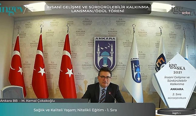 ABB'YE BİR ÖDÜL DAHA: ANKARA "SAĞLIK VE KALİTELİ YAŞAM" İLE "NİTELİKLİ EĞİTİM" KATEGORİLERİNDE İLK SIRADA