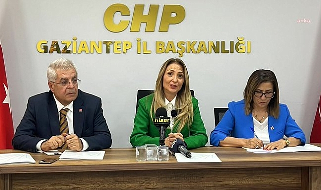 Nazlıaka, “Gaziantep Büyükşehir Belediye Başkanı Fatma Şahin, bu kenti durarak ve susarak yönetiyor.