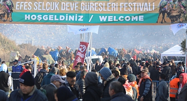 EFES SELÇUK DEVE GÜREŞLERİ FESTİVALİ COŞKUYLA GEÇTİ