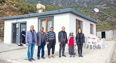 ANTALYA GAZİPAŞA'DA YILDIZ AİLESİ YENİ EVİNE KAVUŞTU