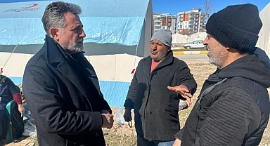 BAŞKAN SANDAL, “ASLA YALNIZ KALMAYACAKSINIZ”