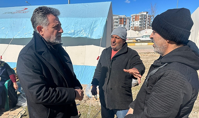 BAŞKAN SANDAL, “ASLA YALNIZ KALMAYACAKSINIZ”