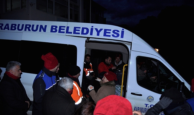 DEPREM BÖLGESİNE PERSONEL DESTEĞİ