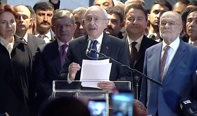Adaylığı ilan edilen Kılıçdaroğlu'ndan ilk açıklama: 6'lı Masa'daki genel başkanlar cumhurbaşkanı yardımcısı olacak