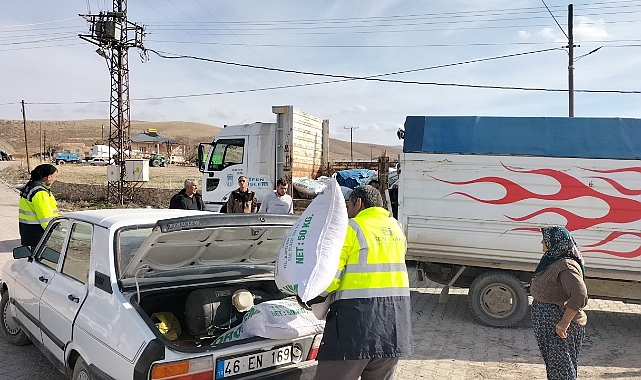 ANKARA BÜYÜKŞEHİR BELEDİYESİNİN DEPREM BÖLGESİNE KIRSAL KALKINMA DESTEĞİ DEVAM EDİYOR