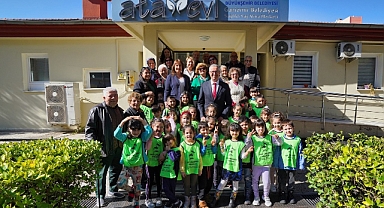 Ata Evi’nde fidanlar ile çınarlar buluştu.