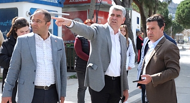 BAŞKAN ARAS, SAHA ZİYARETLERİNE DEVAM EDİYOR