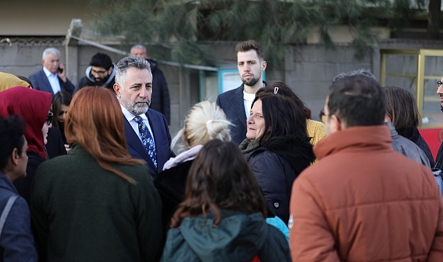 Başkan Sandal’dan konteyner kent mesajı:  Depremzedeleri yalnız bırakmayacağız