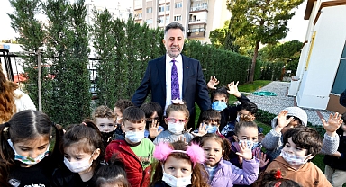 Bayraklı’nın öğrencileri doğa ile iç içe!