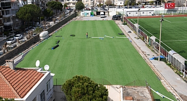 Bornova Şehir Stadı’na yeni antrenman sahası.