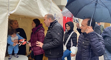 CHP Balçova ve Torbalı Ekibi Osmaniye Nöbetinde