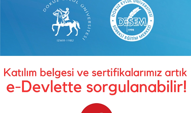 DESEM, E-DEVLET KAPISI’NDA  BELGE DOĞRULAMA HİZMETİNİ BAŞLATTI