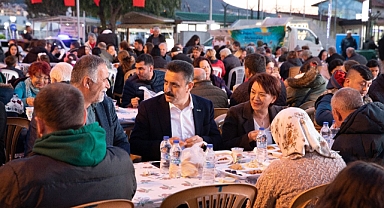 Dikili’de Birlik ve Beraberlik Sofrası.