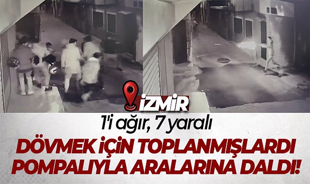 Dövmek için toplanmışlardı, pompalıyla aralarına daldı: 1'i ağır, 7 yaralı