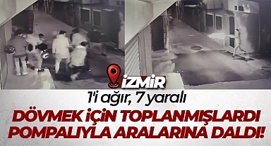 Dövmek için toplanmışlardı, pompalıyla aralarına daldı: 1'i ağır, 7 yaralı