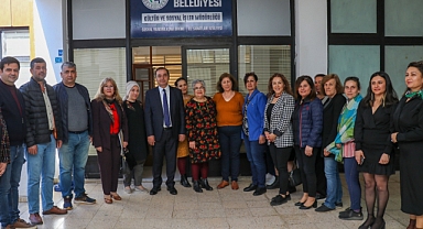DÜNYA KADINLAR GÜNÜNDE EMEKÇİ KADINLAR ZİYARET EDİLDİ