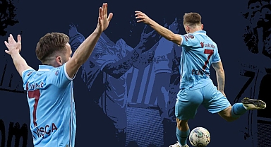 Edin Visca'dan dikkat çeken geri dönüş! Trabzonspor-Adana Demirspor maçında 3 dakikalık şov...