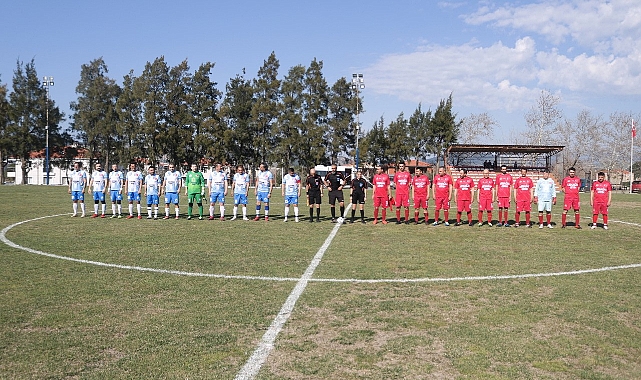 GOLLERİ FOÇA ATTI MAÇI DOSTLUK KAZANDI