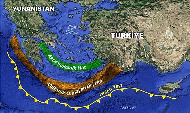 Helen Yayı nedir, nerededir? Helen Yayı depremleri ve tarihleri...
