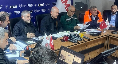 İçişleri Bakanı Süleyman Soylu: 500 kişilik ekiple arama kurtarma çalışmaları sürüyor