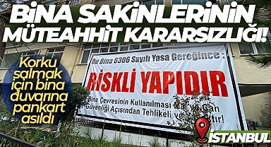 Kadıköy’de bina sakinlerinin müteahhit kararsızlığı
