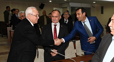 Karabaglar Belediyesi muhtar toplantıları sona erdi.