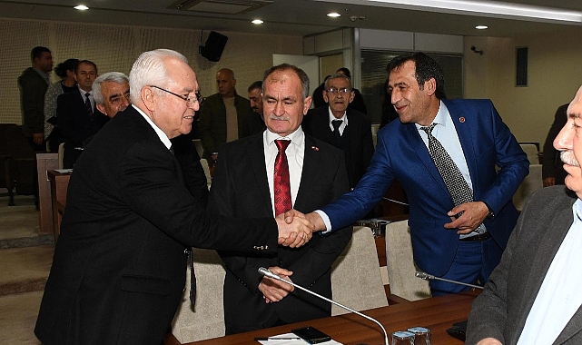 Karabaglar Belediyesi muhtar toplantıları sona erdi.