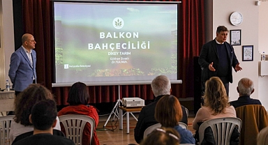 Karşıyaka’da balkon bahçeciliği eğitimine yoğun ilgi