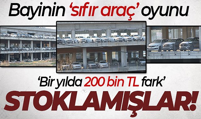 Maltepe’de sıfır araç almak isteyen vatandaşa bayi şoku