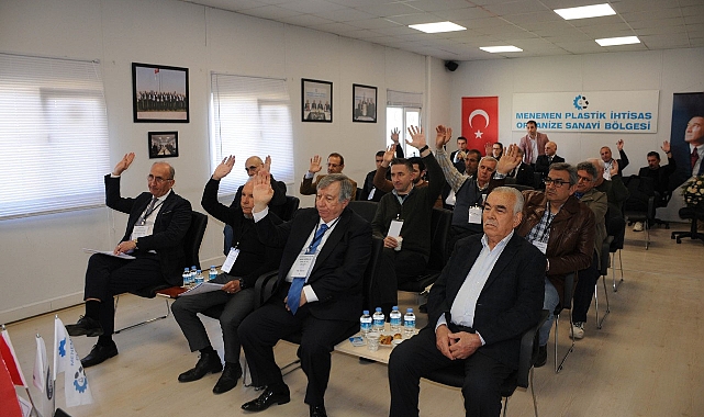 Menemen Plastik İhtisas OSB’de Salih Esen Yeniden Başkan