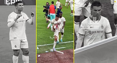 Messi tezahüratlarını duyan Ronaldo çılgına döndü! Al Itthad - Al Nassr maçının ardından...