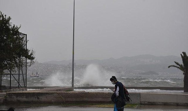 Meteoroloji uyardı: İzmir genelinde fırtına bekleniyor
