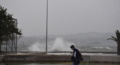 Meteoroloji uyardı: İzmir genelinde fırtına bekleniyor