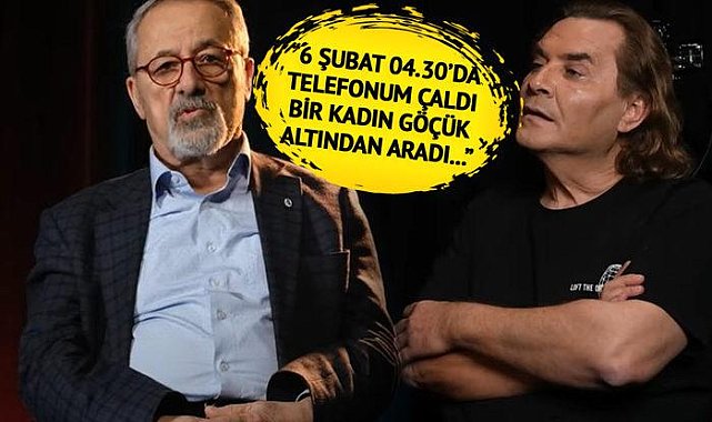 ‘Psikolojim bozuldu! Günde 1-2 saat ağladım’ Naci Görür’den şok itiraf '6 Şubat 04.30'da beni göçük altından aradı' Depremden korkuyor mu evine güveniyor mu?