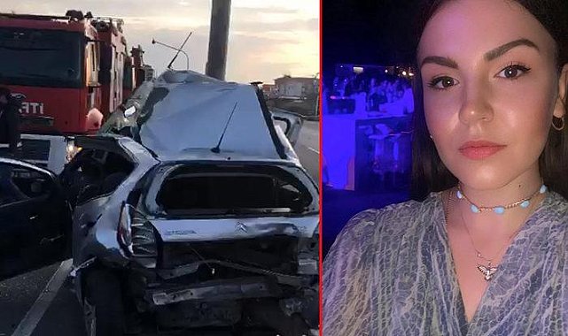 Tekirdağ'da feci kaza! Beste Atakur hayatını kaybetti