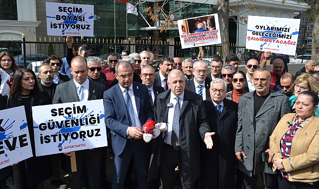 “ÜMİT ÖZDAĞ: MAVİ BOYA BU SEÇİMLERDE KULLANILANA KADAR HER GÜN BURADAYIZ”