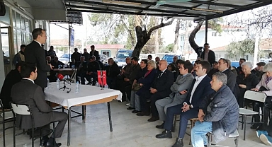 Vatan Partisi İzmir İl Başkanlığı Menderes Çamönü köyünü ziyaret etti