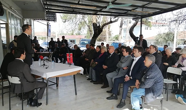 Vatan Partisi İzmir İl Başkanlığı Menderes Çamönü köyünü ziyaret etti