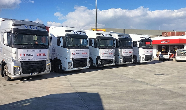 VESTEL ve YGL işbirliği ile depremzedelere çamaşırhane