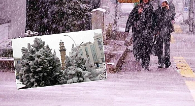 Yozgat beyaza büründü! ‘Mevsim kurak gidiyordu su bulamıyorduk’ dedi… Güne kar yağışıyla uyandılar işe ve okula kar altında gittiler