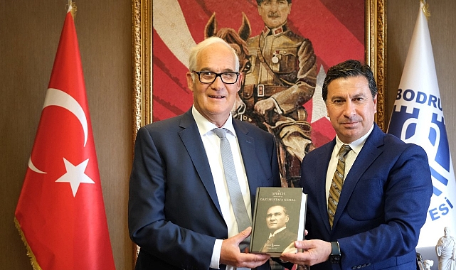 ALMAN KONSOLOS DR. WOLTER’DAN BAŞKAN ARAS'A ZİYARET