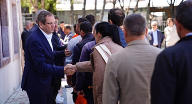 BAŞKAN ERGİN ÇALIŞMA ARKADAŞLARIYLA BAYRAMLAŞTI