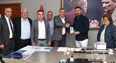 Başkan Fatih Gürbüz, kardeş şehir temsilcilerini ağırladı