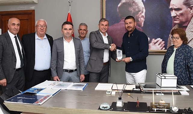 Başkan Fatih Gürbüz, kardeş şehir temsilcilerini ağırladı