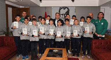 Başkan İduğ’dan geleceğin yıldızlarına nasihatler