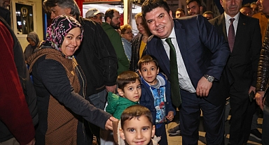 BUCA'DA KENTİN KALBİNDE İFTAR SOFRALARI KURULDU