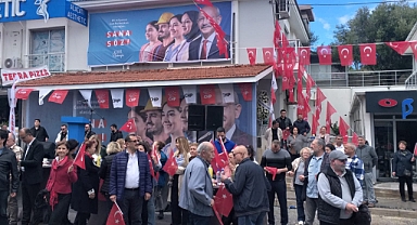 CHP ALAÇATI'YA ÇIKARMA YAPTI