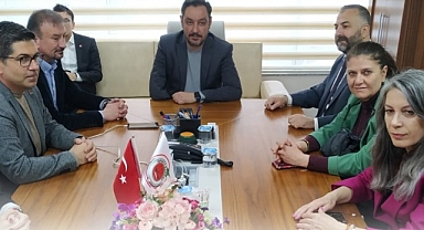 CHP Isparta Milletvekili Adayları Baroyu Ziyaret Etti