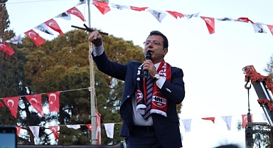 Ekrem İmamoğlu Manisa'da İki Miting Düzenledi